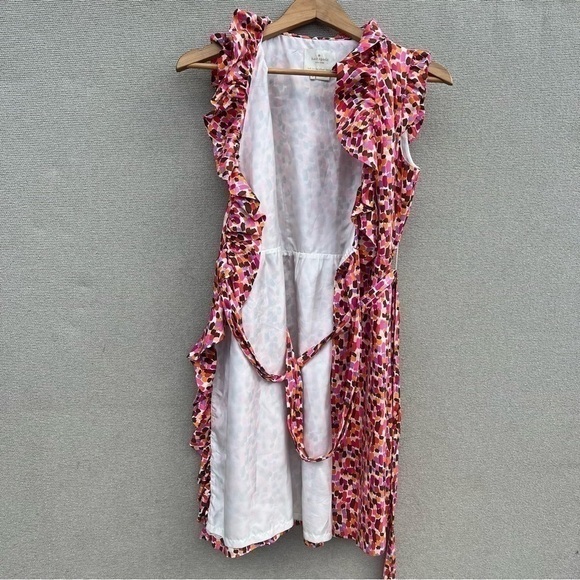 Kate Spade Silk Wrap Dress - Picture 8 of 14